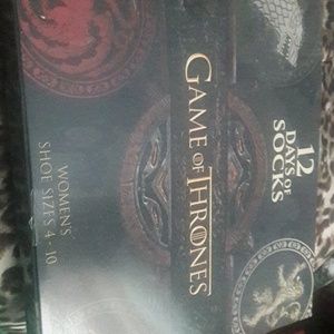 "12 Days of Christmas " Game of Thrones Women sock